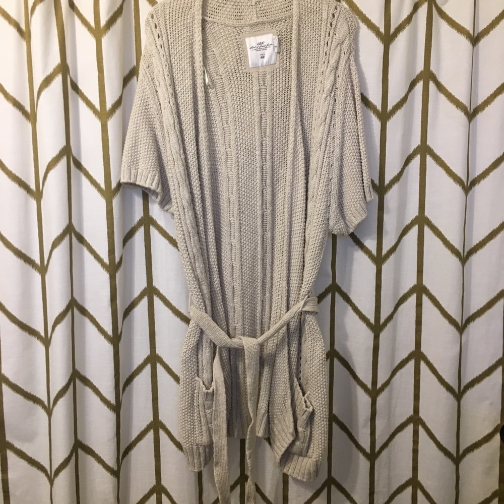 H&M Cable knit long cardigan